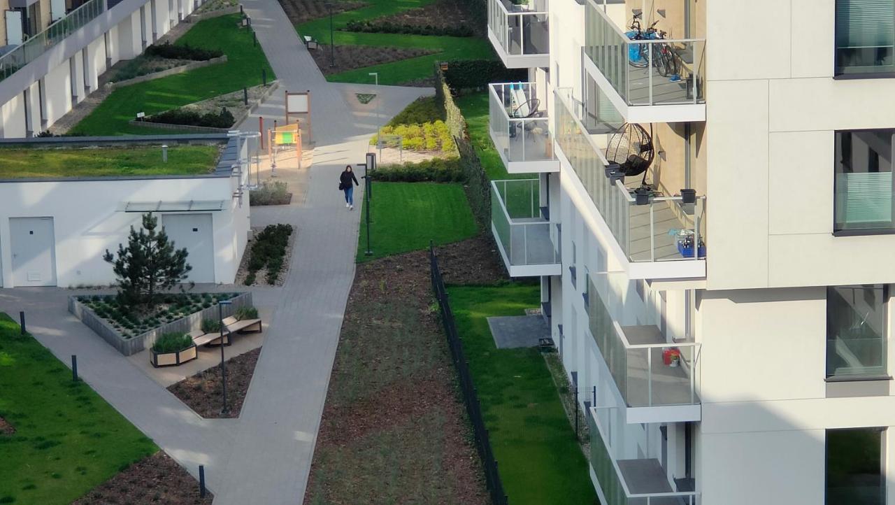Apartament Nad Morzem,Przystan Letnica Гданск Екстериор снимка